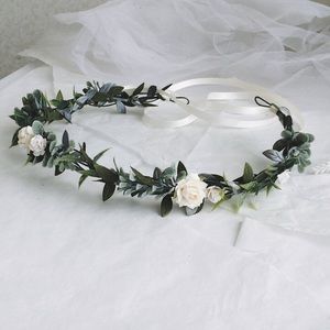 Flower head band